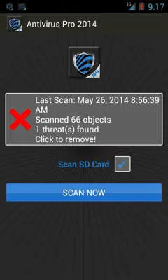 Free Antivirus Pro 2014 android App screenshot 2